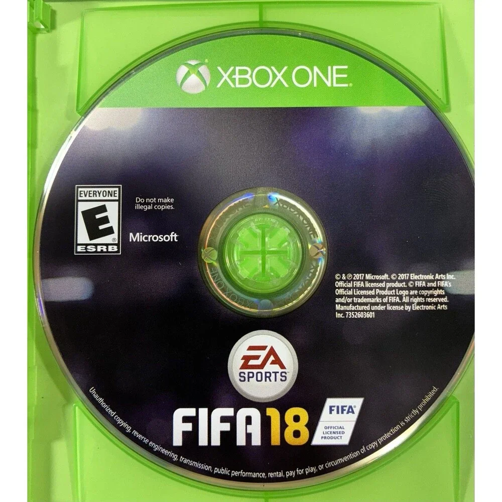 FIFA 18 Standard Edition EA Sports Xbox One Complete with Inserts Tested